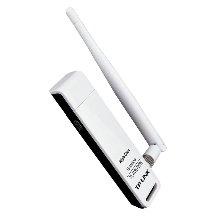 TP-Link TL-WN722N Adaptador USB Wi-Fi 150Mbps de Alta Ganancia TP-Link TL-WN722N Adaptador USB Wi-Fi 150Mbps de Alta Ganancia